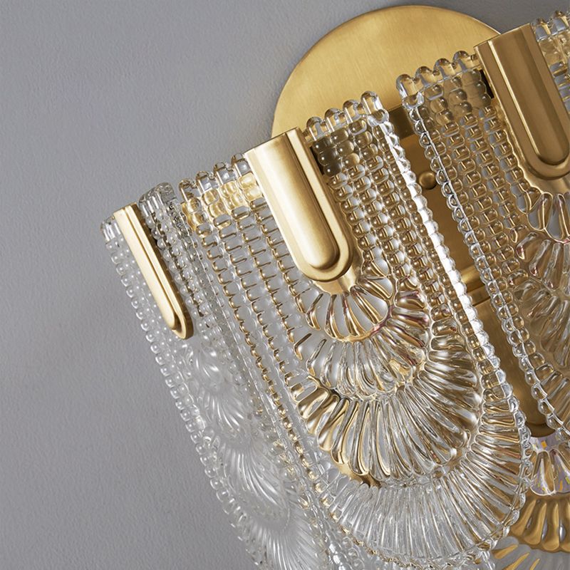 Multiple-Light Unique Sconce Light Modern Crystal Sconce Light Fixture