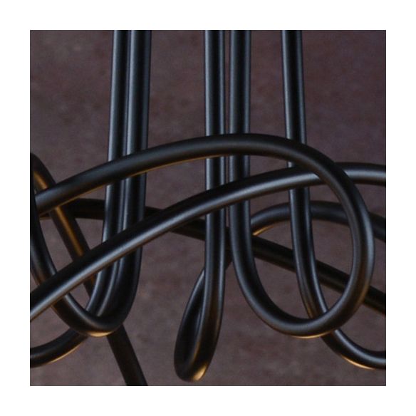 Accesorio de iluminación de techo de techo de curvatura de bobinado de bobinado esmerilado