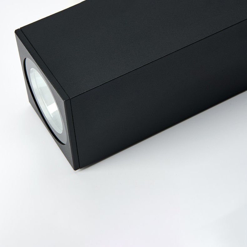 Fissaggi geometrici in alluminio a parete geometriche in stile moderno a 2 luci