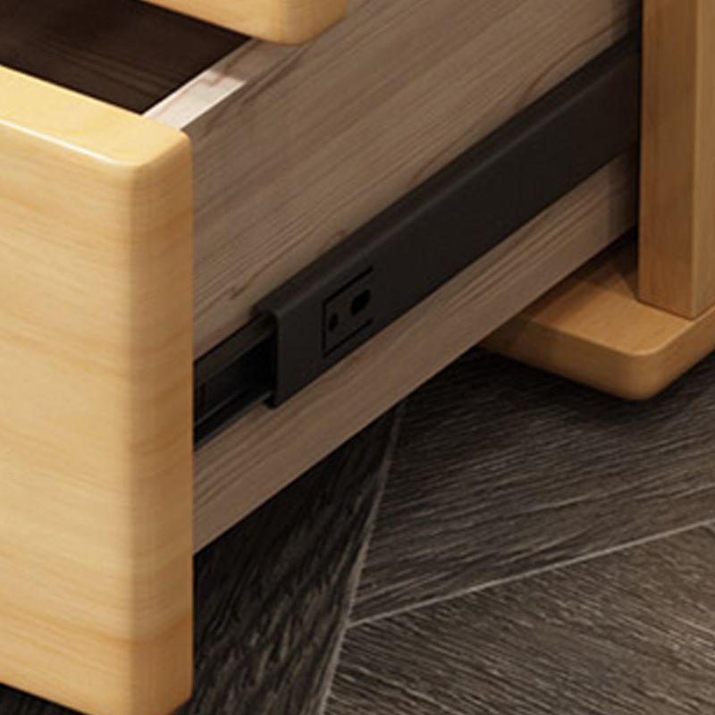 2 / 3 Drawers Wood Dresser Modern 16" W Storage Chest for Bedroom