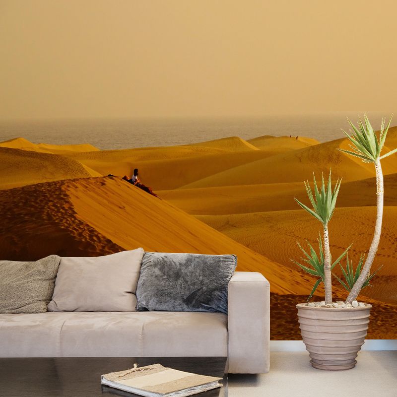 Customized Desert Mural Decorative Mildew Resistant for Dining Room Bedroom
