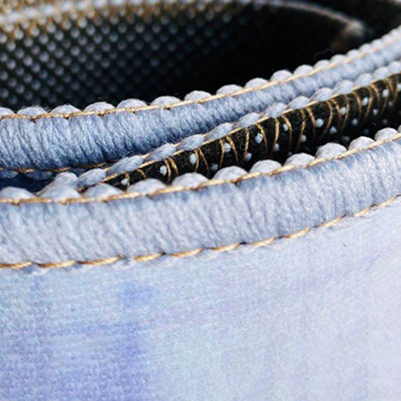 Funky Geometry Pattern Area Rug Modern Distinctive Rectangle Carpet Polyester Stain Resistant Carpet for Home Decor