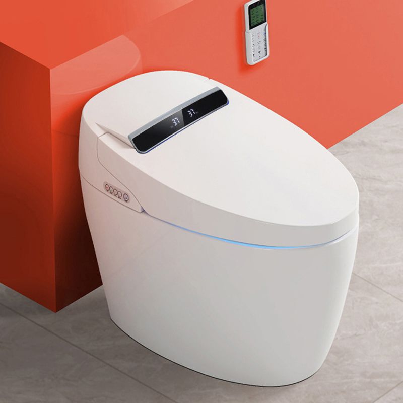 Contemporary Floor Mounted Flush Toilet Siphon Jet Ceramic Urine Toilet for Washroom