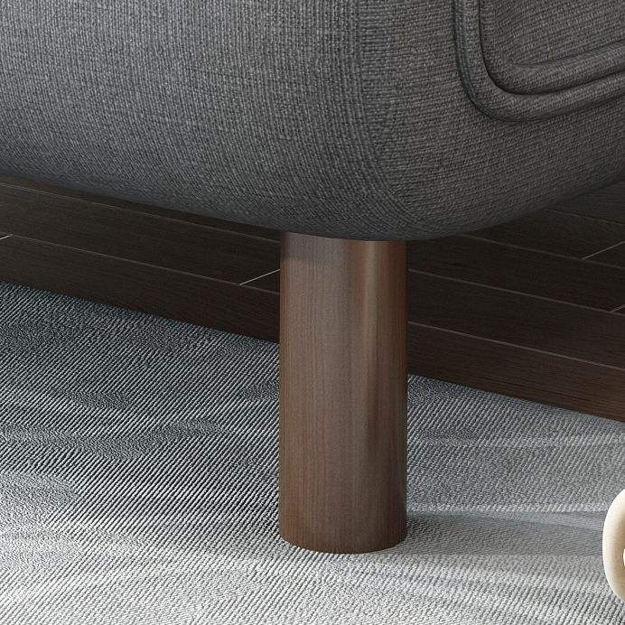 Scandinavian Pillow Included Futon Frame Square Arms Convertible Sofas