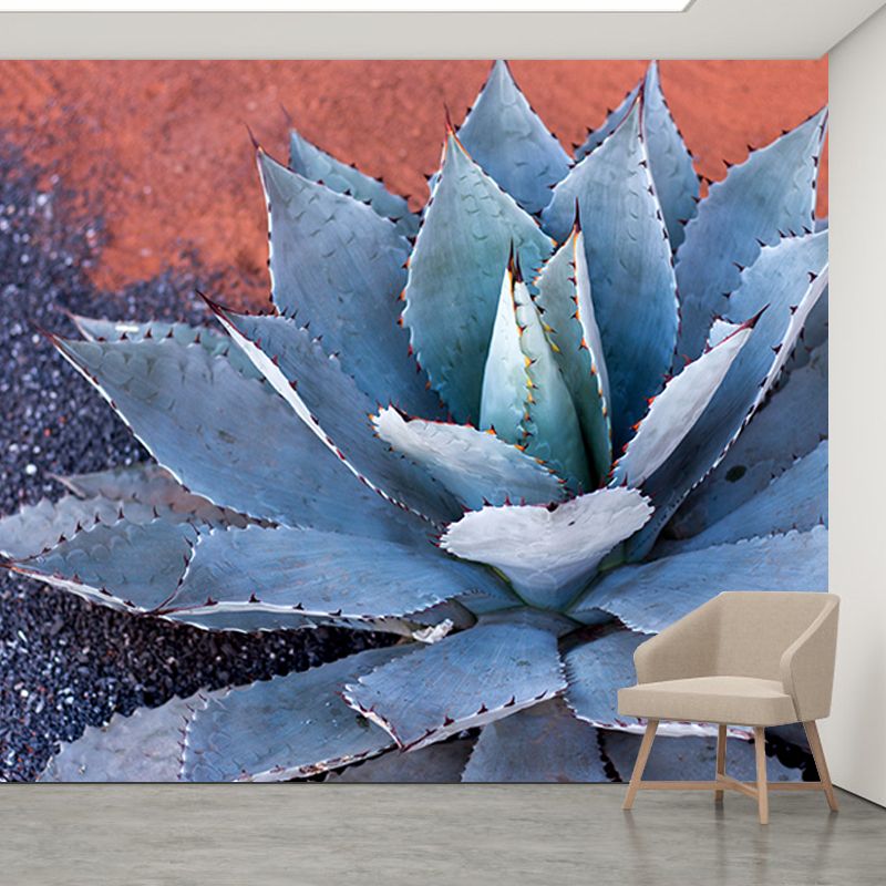 Tenacious Plant Wall Mural Big Wall Decor for House Interior, Custom Size