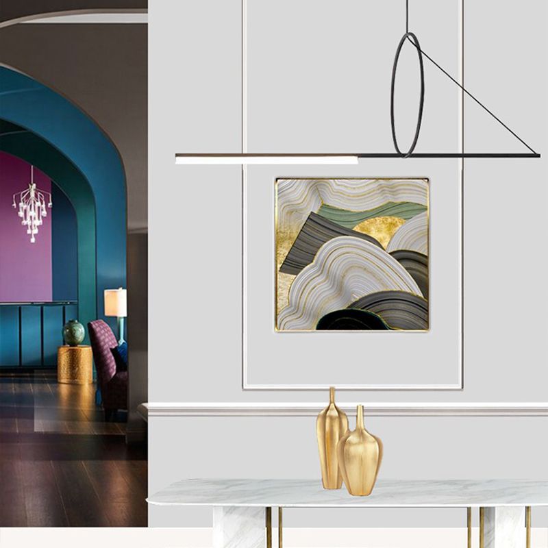 Aménagement de la lampe à gastronomie moderne