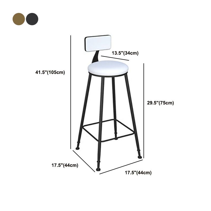 Contemporary 1/2/3 Pieces Bar Table Set Rectangle Stone Bar Table with Metal High Stools