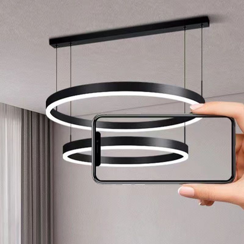 Orbit Hanging Light Kit Modern Style Metal Multi Lights Hanging Ceiling Lights