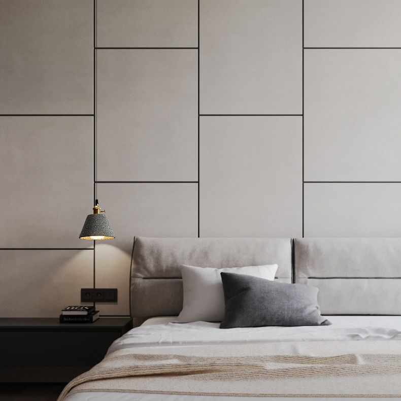 Contemporary Cement Pendant Lighting One Head Pendant Lamp for Bar Study Room