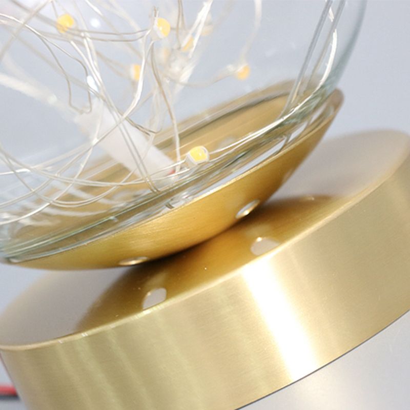 Plafonnier en forme de boule, style moderne et simple, en verre, 1 lumière, montage encastré, pour allée de balcon