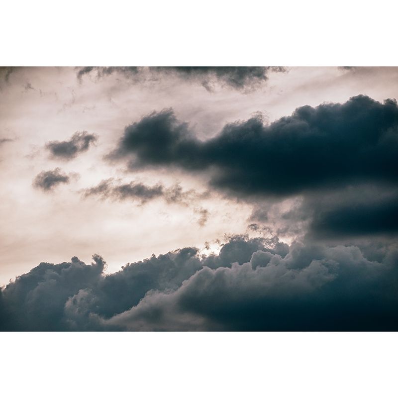 Moisture-Resistant Sky Mural Full Size Wall Covering for Home Decoration