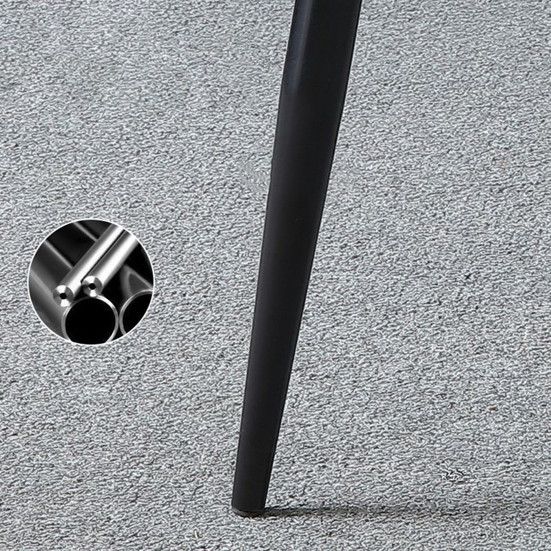 Modern Leather Dining Room Chair Arm Metal Dining Chairs for Restaurant