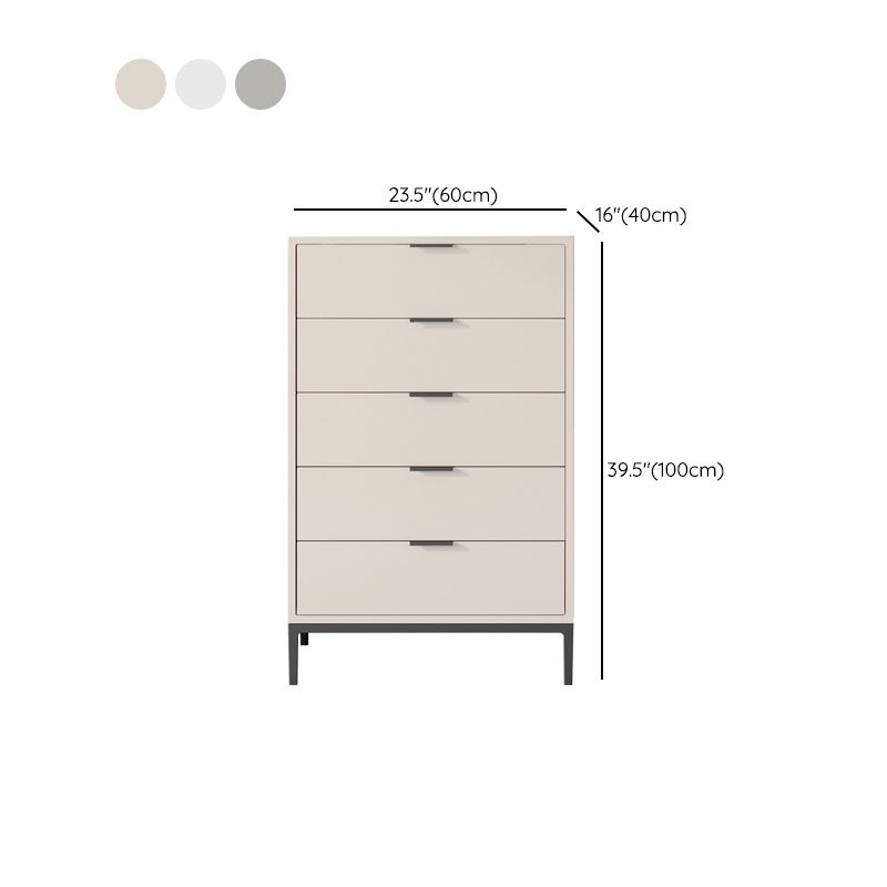 Ultra Modern Lingerie Chest Wood Storage Chest Dresser for Bedroom