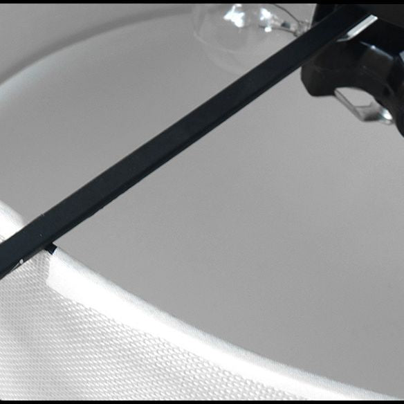 Stof vierkante inbouwverlichting moderne stijl beige inbouw plafondlamp