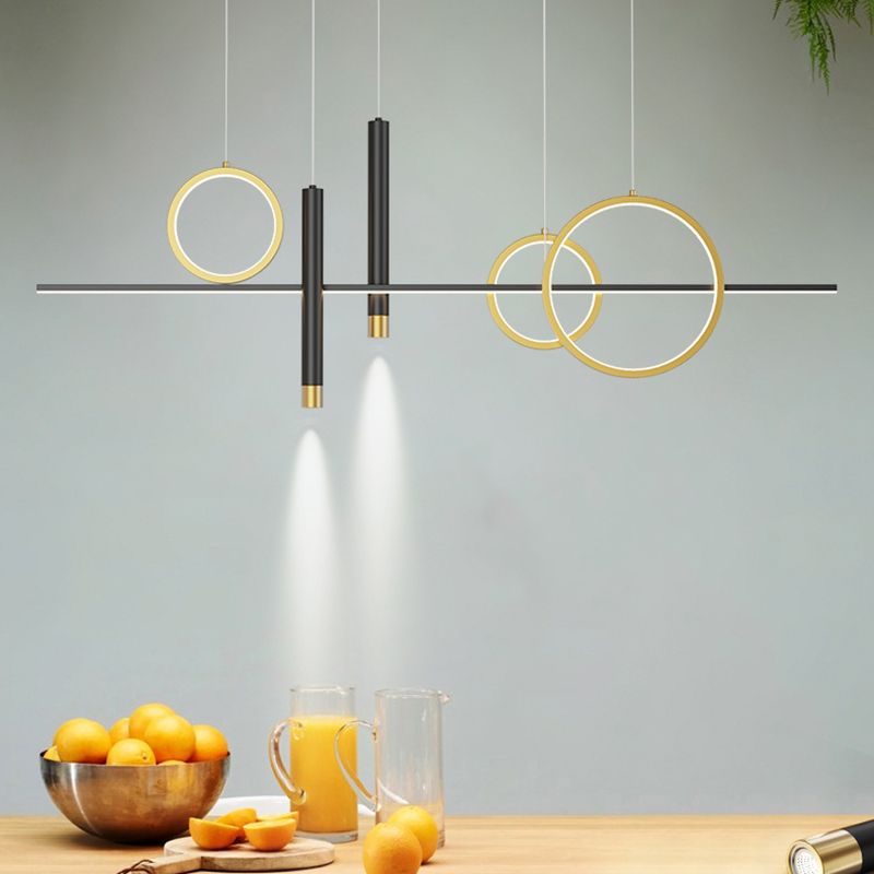 Nordic Island Light Modern Style LED LAMP LAMPITURA para comedor