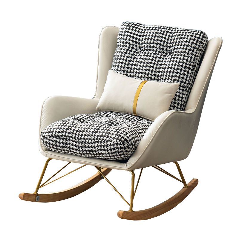 Luxury Style Lounge Lazy Sofa Chair Leisure Modern Rocking Chair