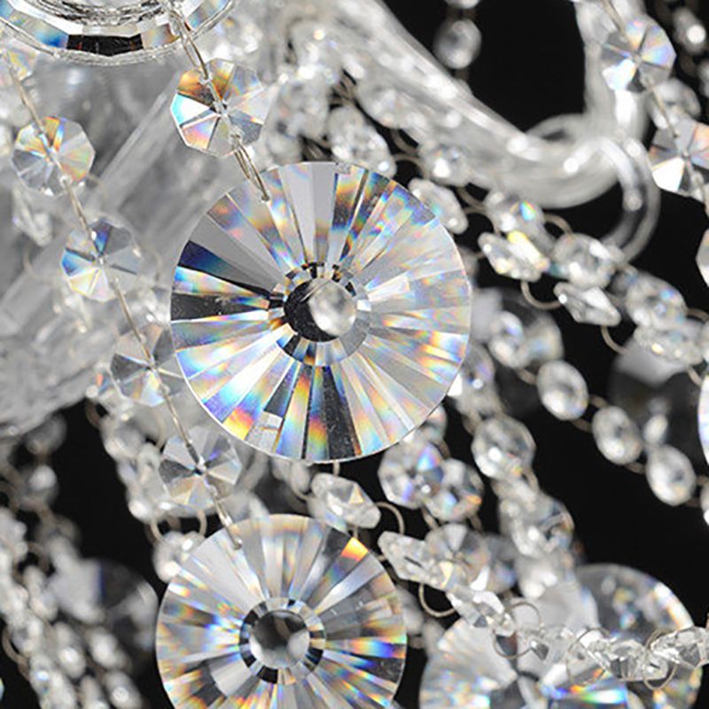 Nordic Style Chandelier Light Postmodern Style Crystal Pendant Lights for Living Room