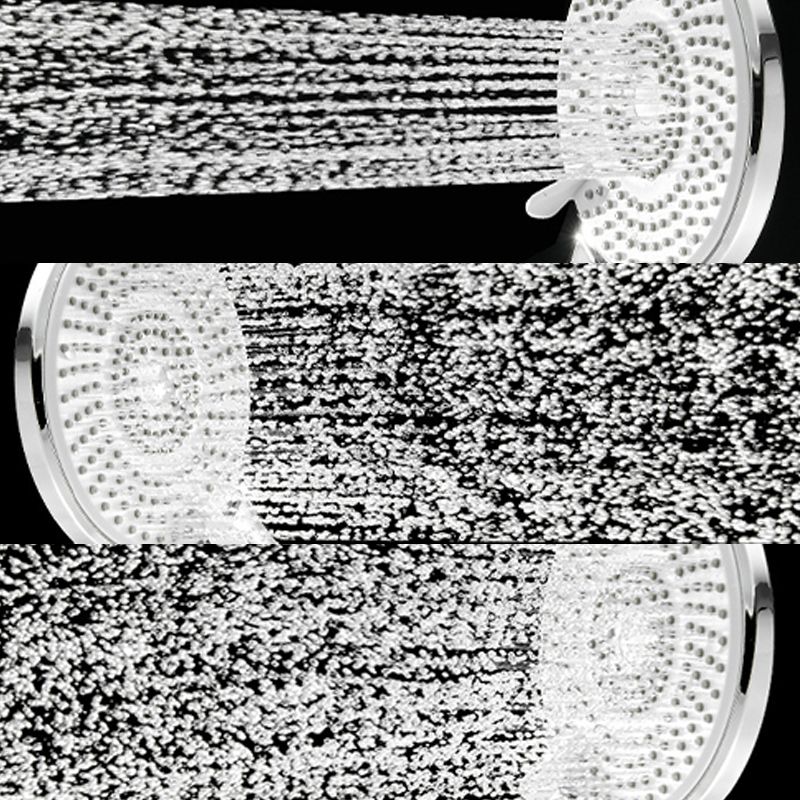 Contemporary Round Showerhead Leak Resistant Rain Fall Large Shower Head