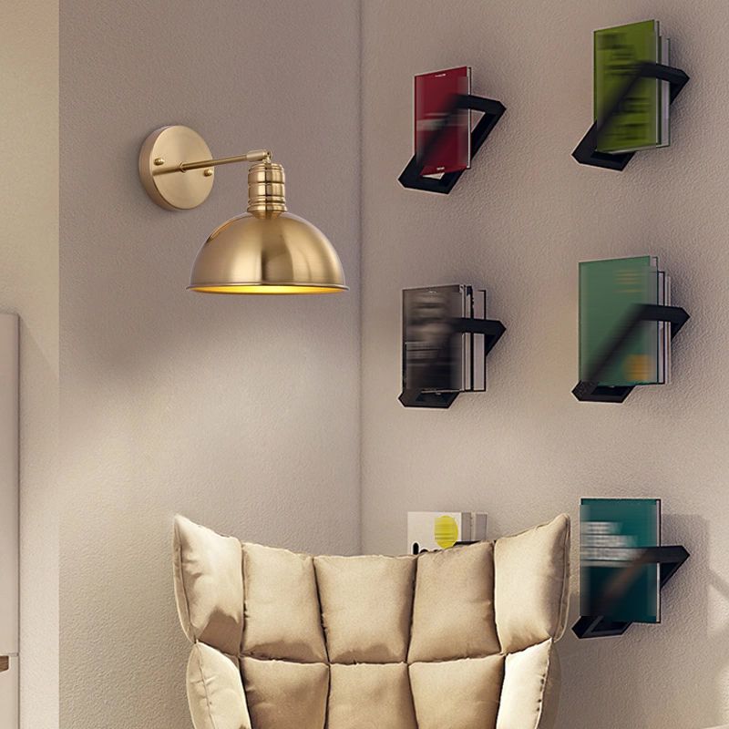 Modern Gold Vanity Lighting Metal Wall Light Fixture for Bathroom