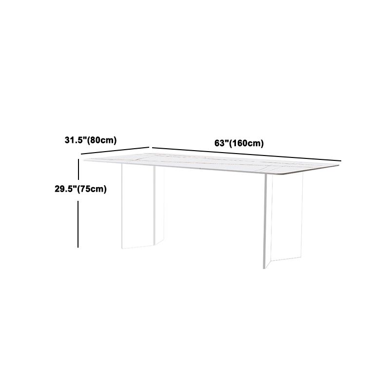 Designer Home Table and Chairs 1/4/5 Pieces Acrylic Dining Room Set