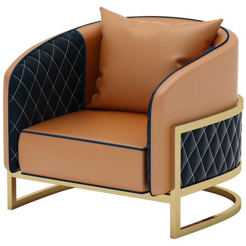 Glam Sintered Stone Dining Set Round 1/2/3/4/5 Pieces Dining Table Set for Home Use