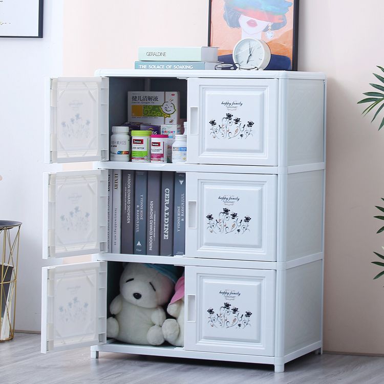 Modern Style Sideboard with Acrylic Doors Cabinets Storage Sideboard for Dining Room