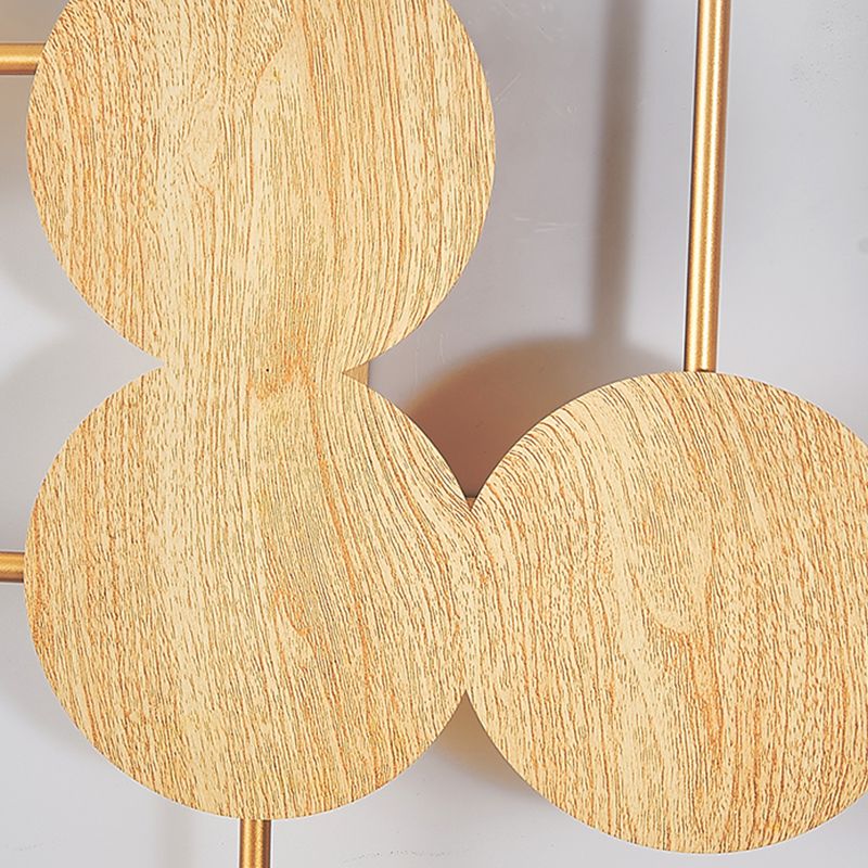 Multi -Leuchten rechteckige Wandlampen moderne Metallwandlampen im modernen Stil