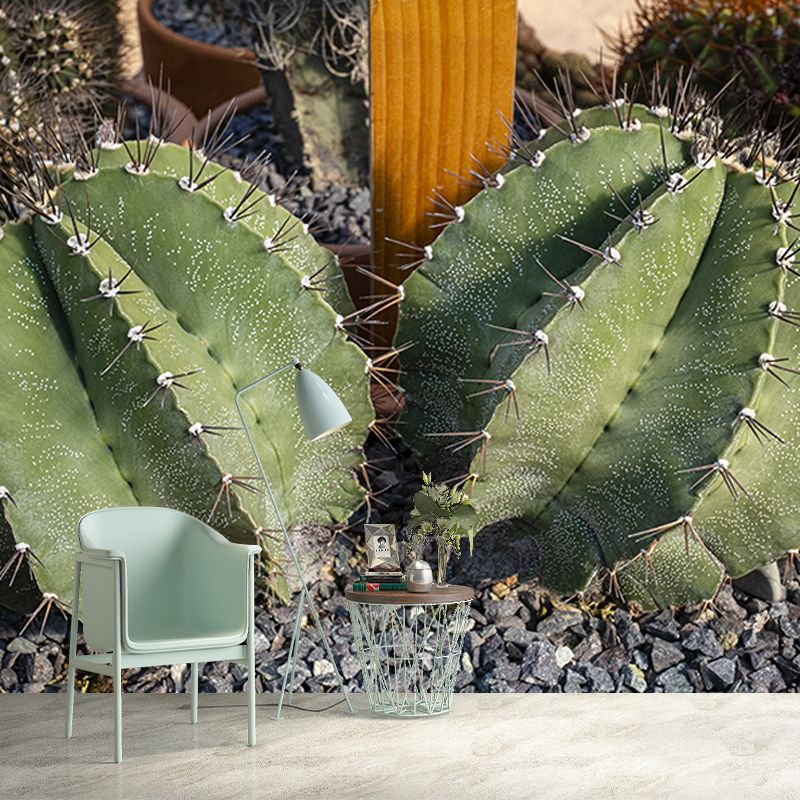 Houseplant Simple Mural for Living Room Bedroom Wall Decor, Made to Measure