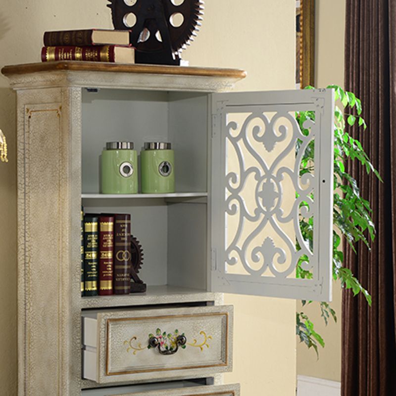 Traditional Storage Chest Solid Wood Storage Chest Dresser with 2/3 Drawers