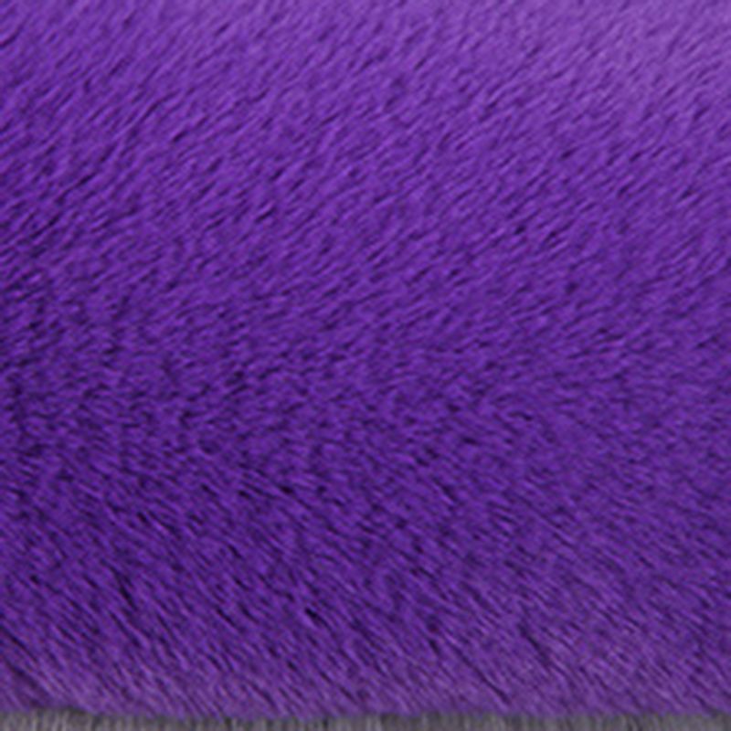 Tapis décontracté de couleur unie en polyester, tapis contemporain, lavable, pour la décoration de la maison