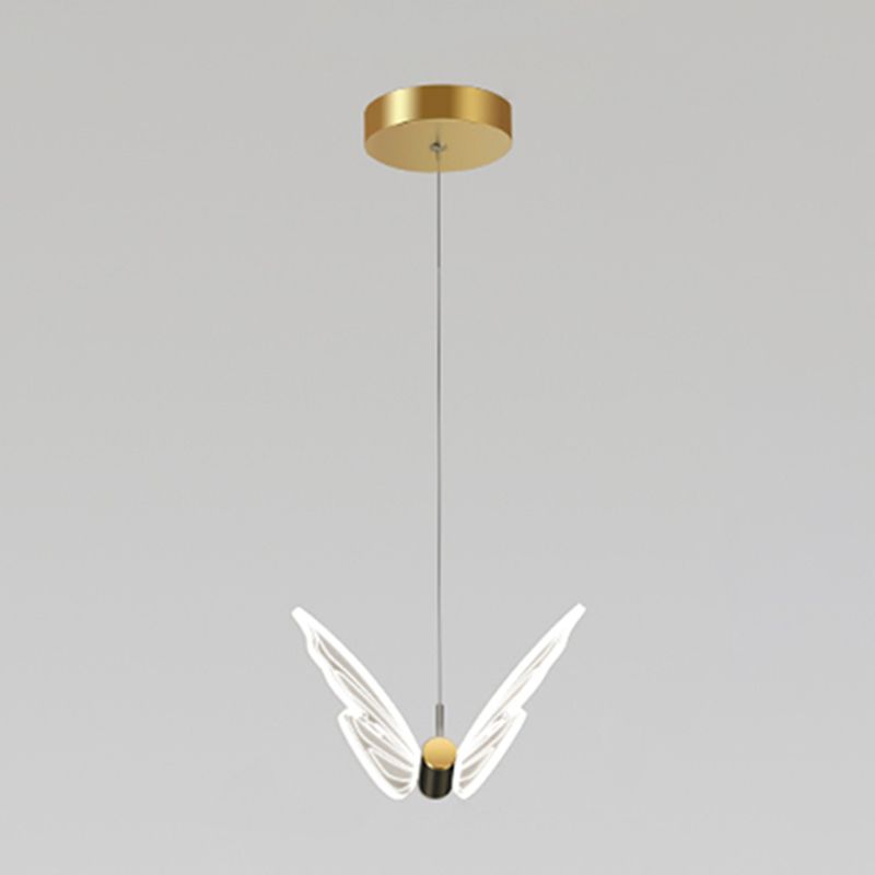 Vlindervormige suspensie hanger eigentijdse hangende hanglampen voor slaapkamer