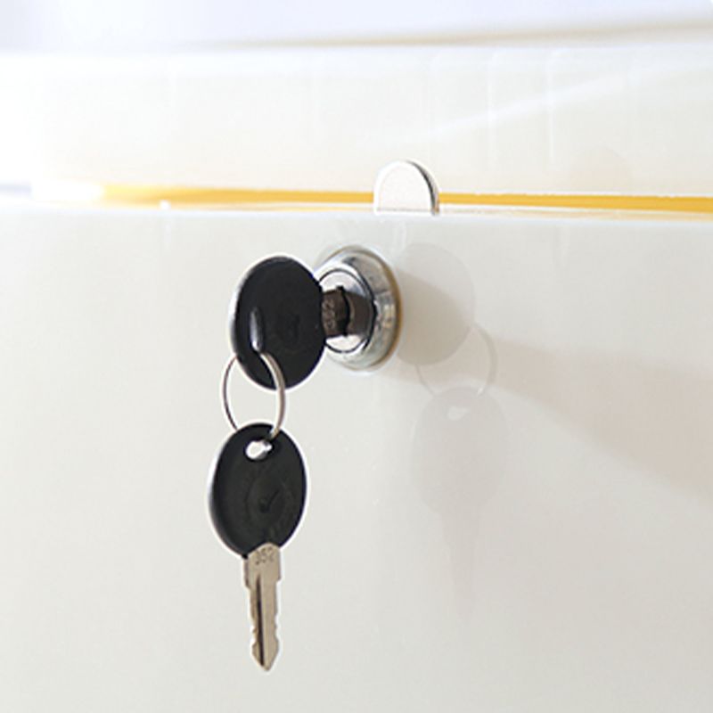 Contemporary Storage Cabinet with Legs Plastic Wardrobe Closet