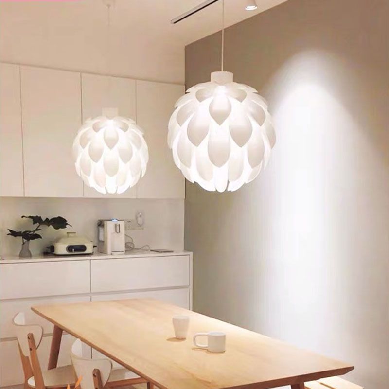 1 Light Pendant Modern Simple Style Ceiling Hanging Light Fixtures for Bedroom