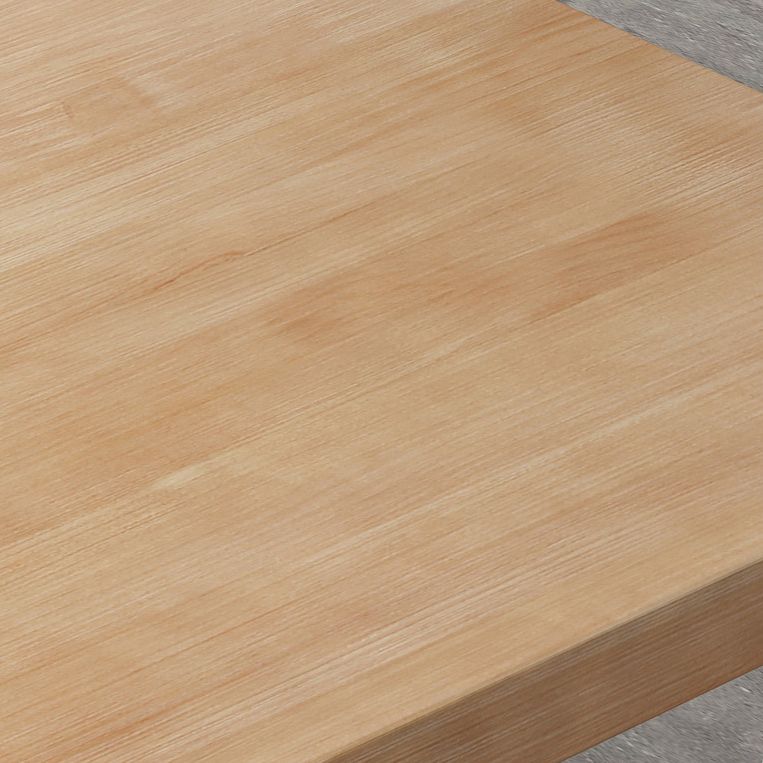 Industrial Solid Wood Dining Table Set 1/2/5 Pieces Rectangle Dining Set