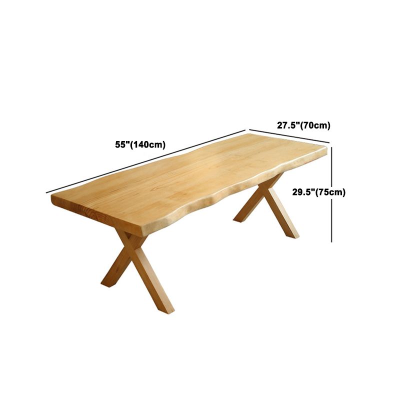 Solid Wood Dining Set 1/2/5 Pcs Rectangle Dining Table with Windsor Chairs