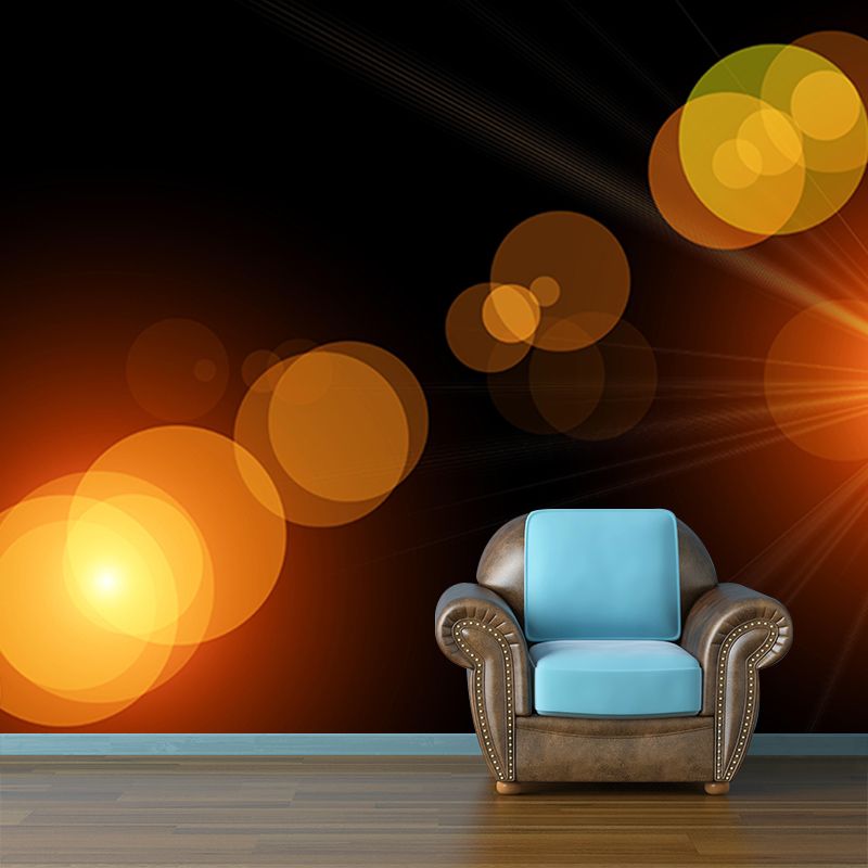 Modern Blurry Pattern Mural Wall Covering for Living Room Eco-friendly for Decoration