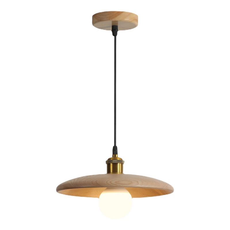 Lampada a sospensione a sospensione a sospensione moderna a sospensione a sospensione in legno.