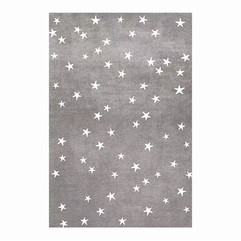 Army Star Rug poliéster alfombra moderna alfombra resistente a manchas para la decoración del hogar
