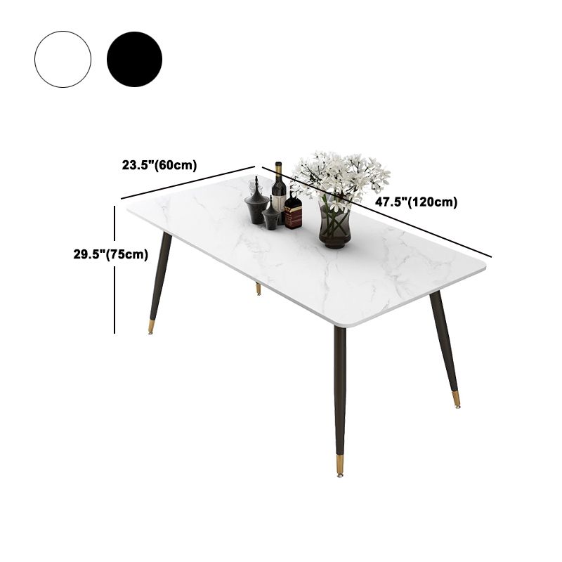 Modern 1/2/5/6/7 Pieces Dining Set Stone Top Dining Furniture Set