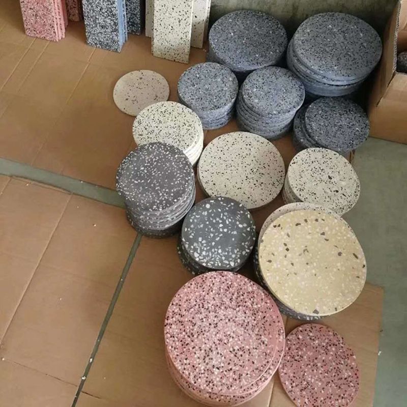 Stone Circle Sconce Light Fixture Nordic Style LED Wall Mount Light Fixture