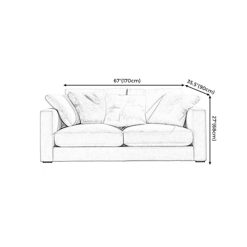 Sponge/látex SEAT COMPLETO DE IMITORIO Y COTHER Y LINEN Sofá rectangular