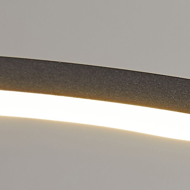 Modern Style Island Hanging Light LED Island Light with Silica Gel Shade for Dining Room