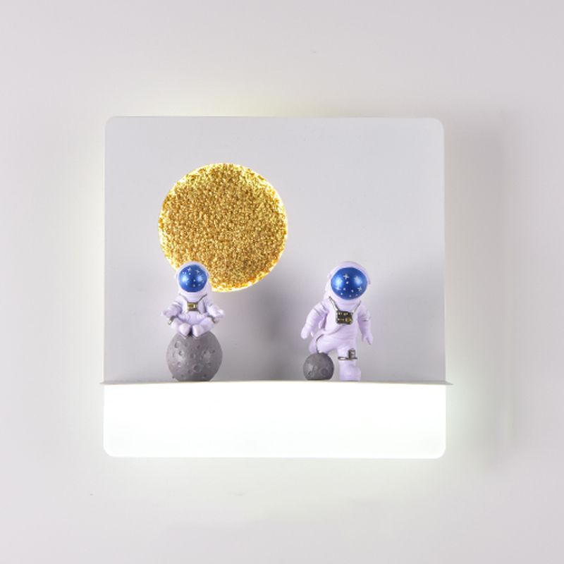 Modern Style Geometric Wall Mounted Light Metal 1 Light Wall Lighting Ideas