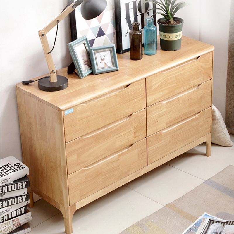 15.6-inch Width Storage Chest Contemporary Solid Wood Dresser