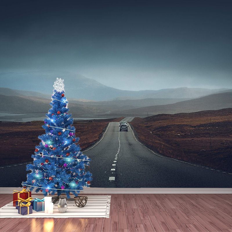 Environment Friendly Wall Mural Wallpaper Desert Landscape Sitting Room Wall Mural