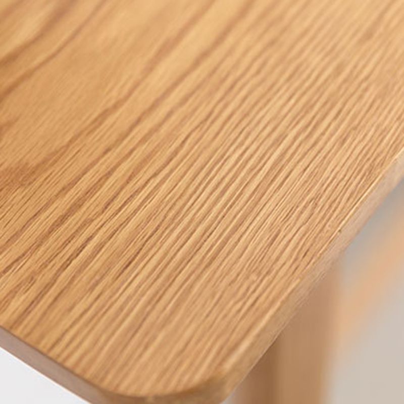 Modern Style Bistro Bar Table Solid Wood Rectangle Bar Table for Home