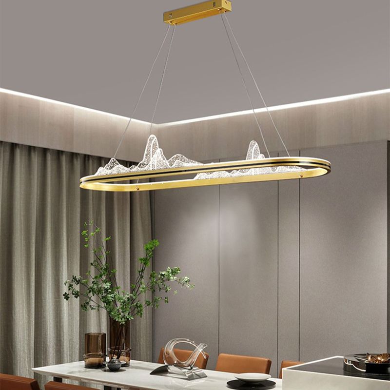 Nordic Modern Dining Island Light Küche LED -Decke Hängende Leuchte
