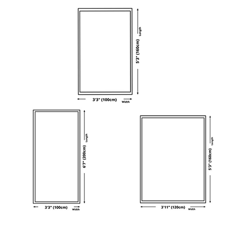 Navy Modern Rug Polyester Vis Binnen Taprijk Rug Stain Resistant Rug voor woonkamer