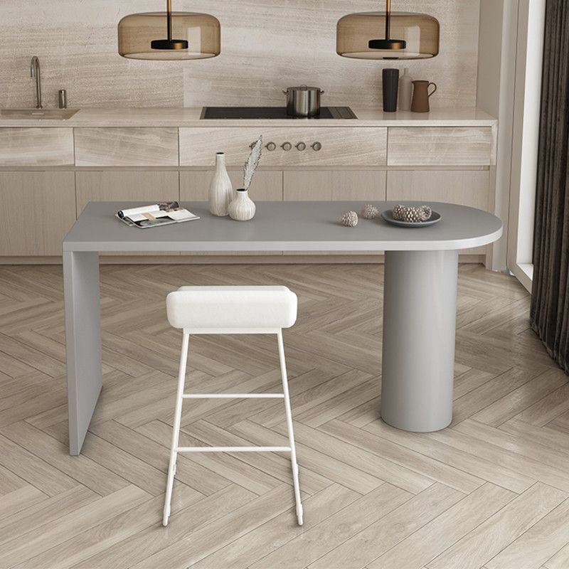 Solid Wood Modern Free Form Dining Table Pine Wood Top Table for Dining Room