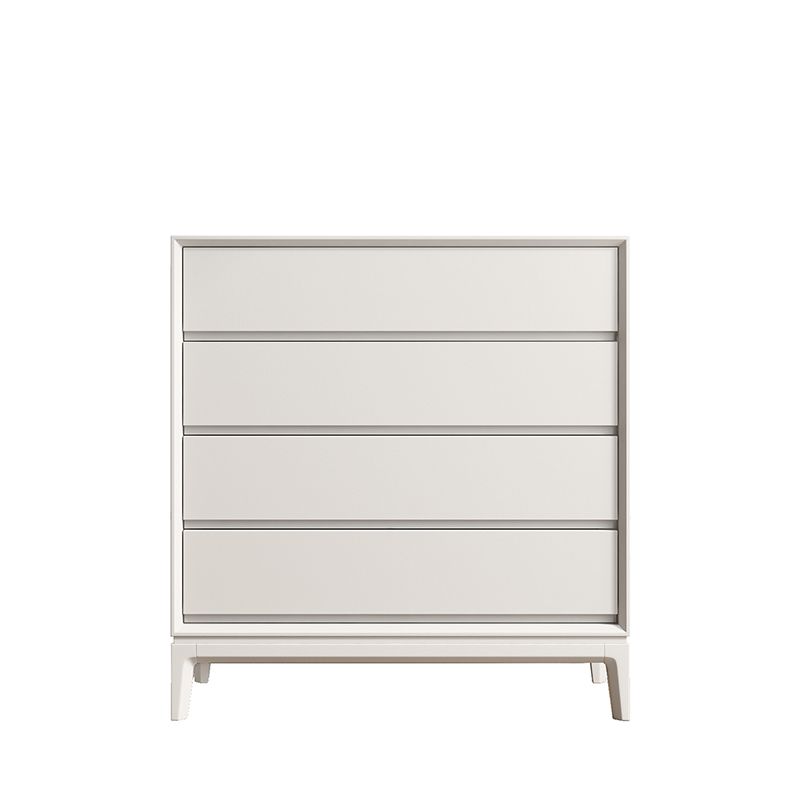 Contemporary Accent Chest with Drawers and Straight Legs Rectangle Chest